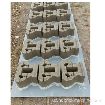 Misr uchun qoplamali beton g&#39;ishtli PVX sxemasidan (1100 * 850 * 22 mm)
